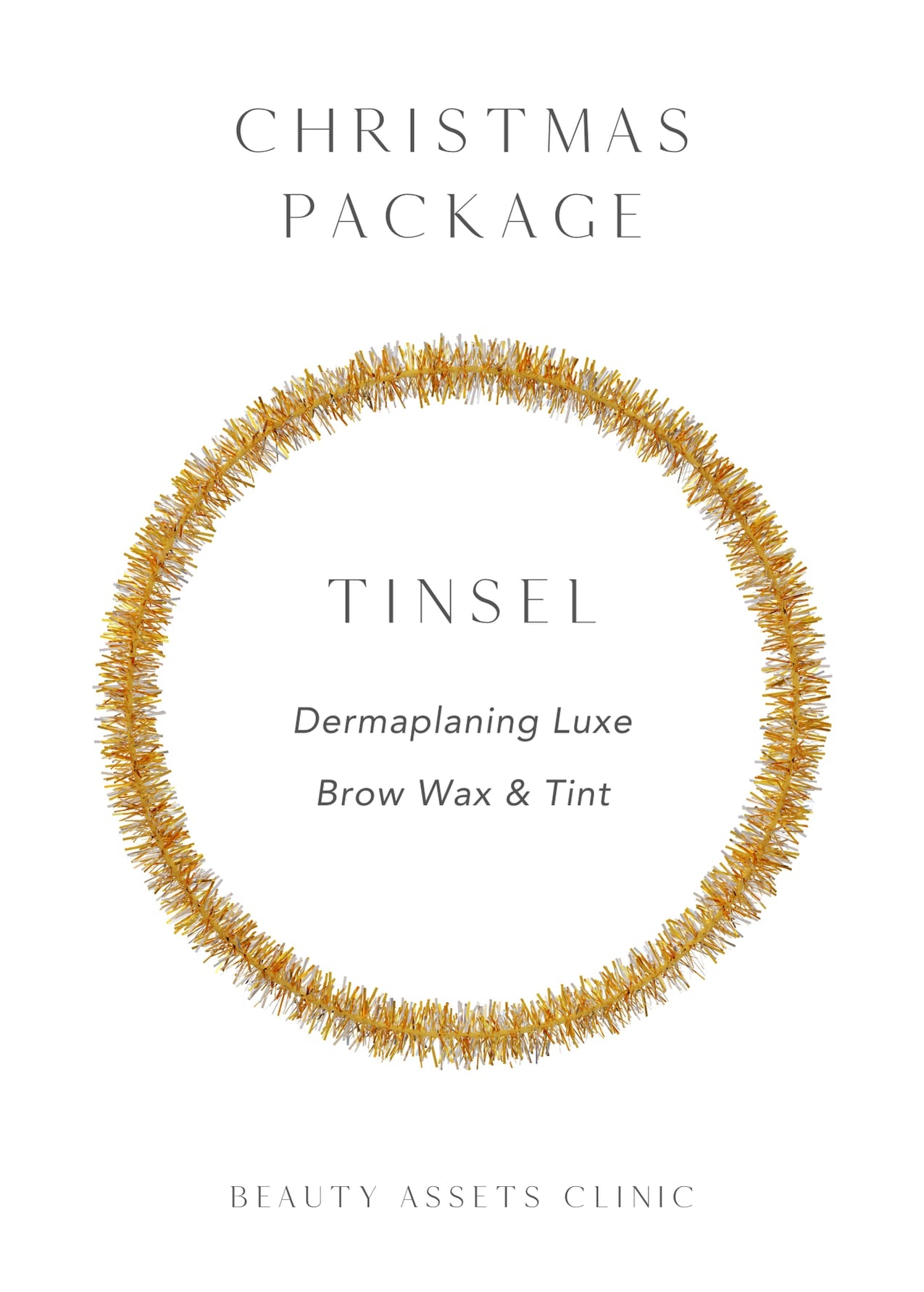 Christmas Voucher TINSEL PACKAGE